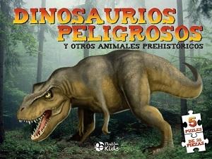 Dinosaurios peligrosos y otros animales prehistóricos "(5 puzles de 35 piezas)". 