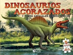 Dinosaurios acorazados y otros animales prehistóricos "(5 puzles de 35 piezas)". 