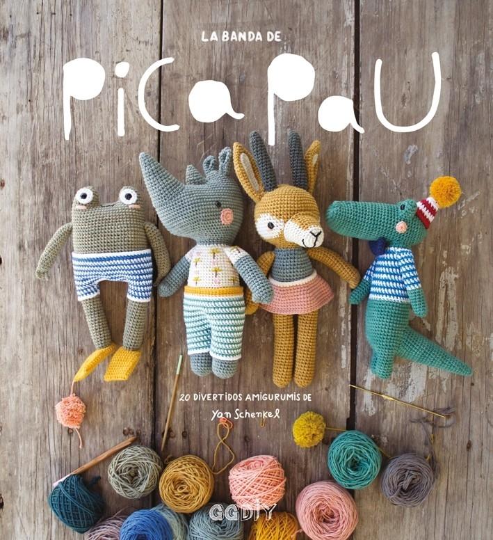 La banda de Pica Pau "20 divertidos Amigurumis". 