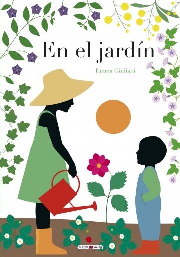 En el jardín "Sigue el ciclo de la vida a través del paso de las estaciones". 