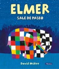 Elmer sale de paseo.
