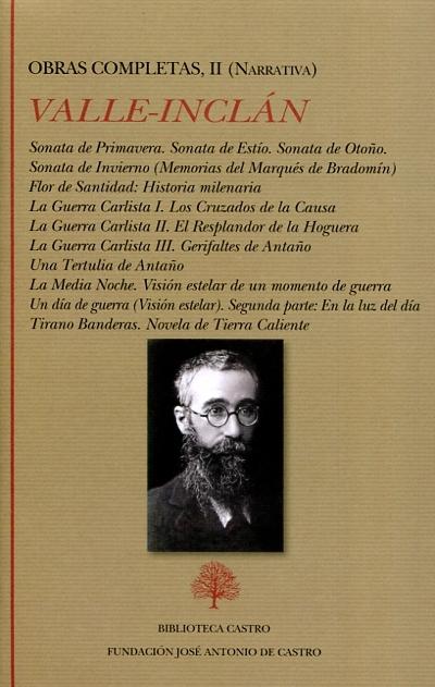 Obras completas - II (Narrativa) "(Valle-Inclán)". 