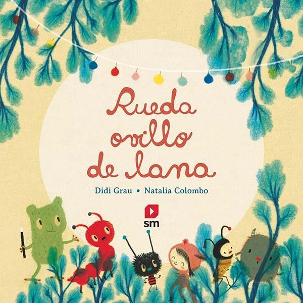 Rueda, ovillo de lana.
