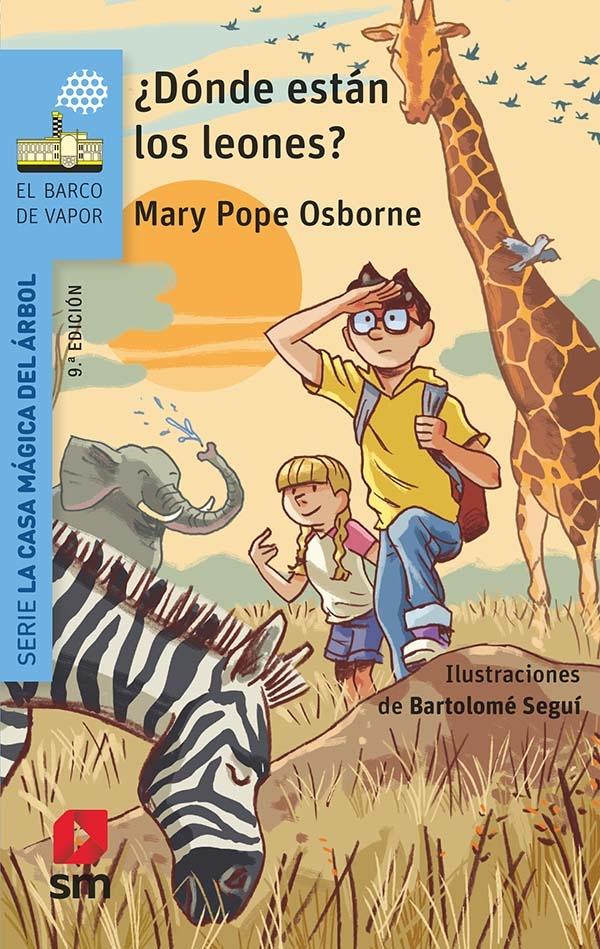 ¿Dónde están los leones? "(Serie La casa mágica del árbol - 11)".