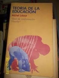 Teoría de la educación.