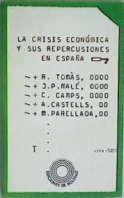 La crisis económica y sus repercusiones en España