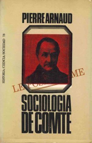 Sociología de Comte. 