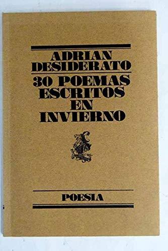 30 poemas escritos en invierno