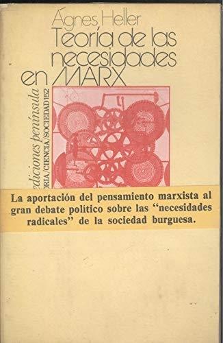 Teoría de las necesidades en Marx. 