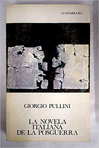 La novela italiana de la posguerra "1940-1965". 