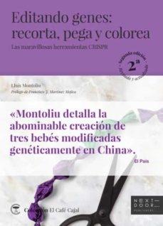 Editando genes: recorta, pega y colorea "La maravillosa herramienta CRISPR".