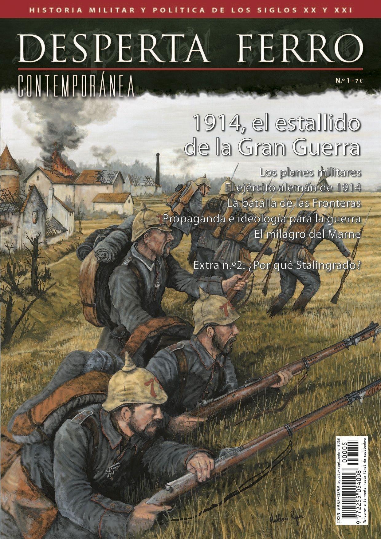 Desperta Ferro. Contemporánea nº 1: 1914, el estallido de la Gran Guerra. 