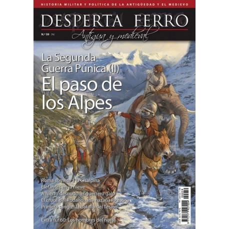 Desperta Ferro. Antigua y Medieval nº 59: La Segunda Guerra Púnica (II). El paso de los Alpes. 