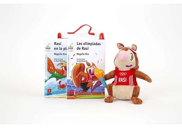 Rasi Olimpiadas (Pack con muñeco) "(Serie La pandilla de la ardilla)". 