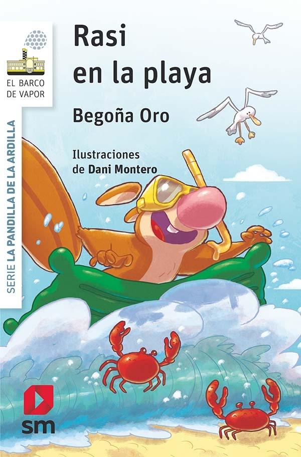 Rasi en la playa "(Serie La pandilla de la ardilla - 19)".