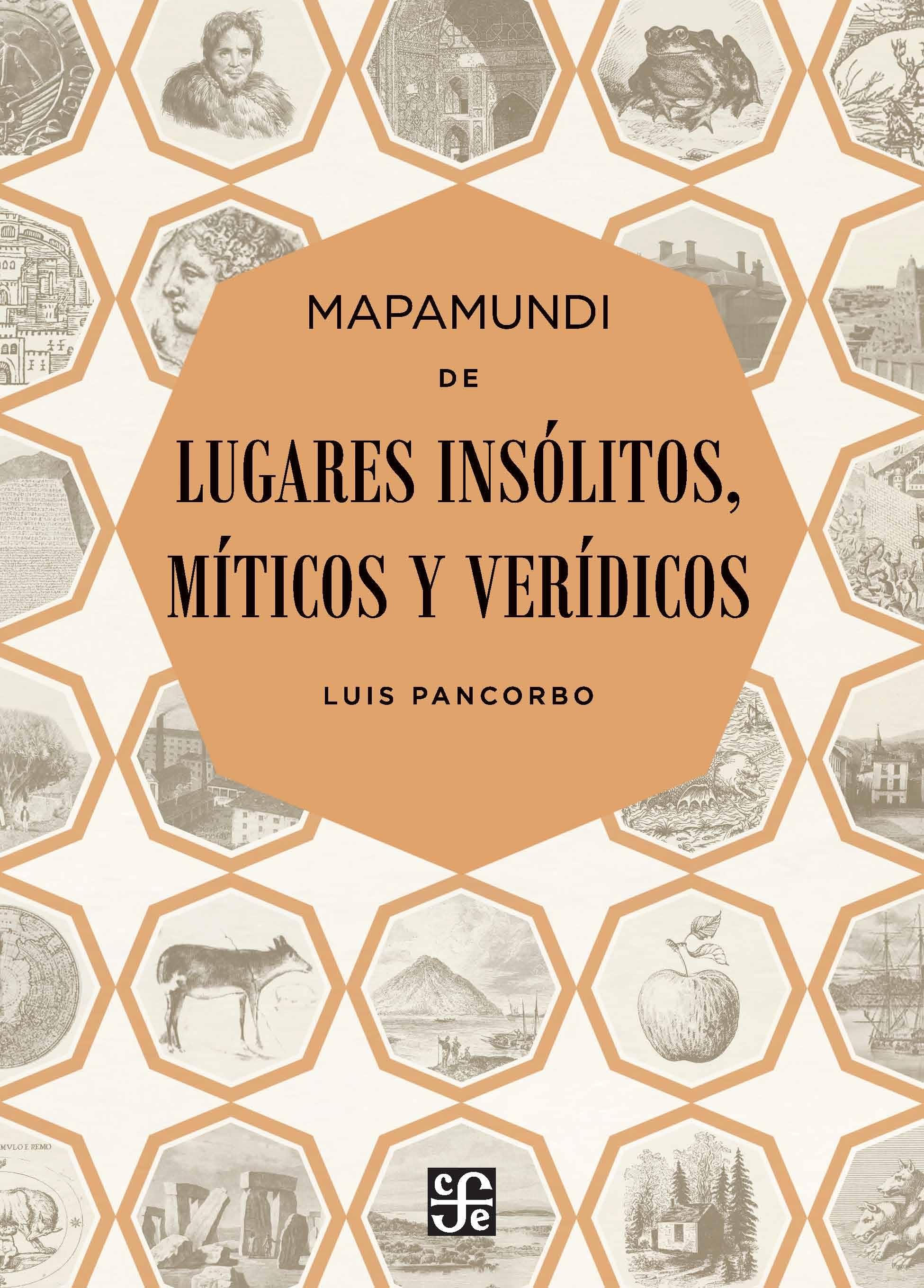 Mapamundi de lugares insólitos, míticos y verídicos. 