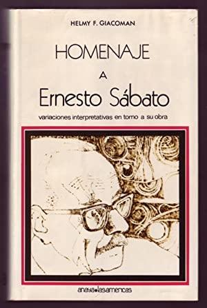 Homenaje a Ernesto Sábato "Variaciones interpretativas en torno a su obra"