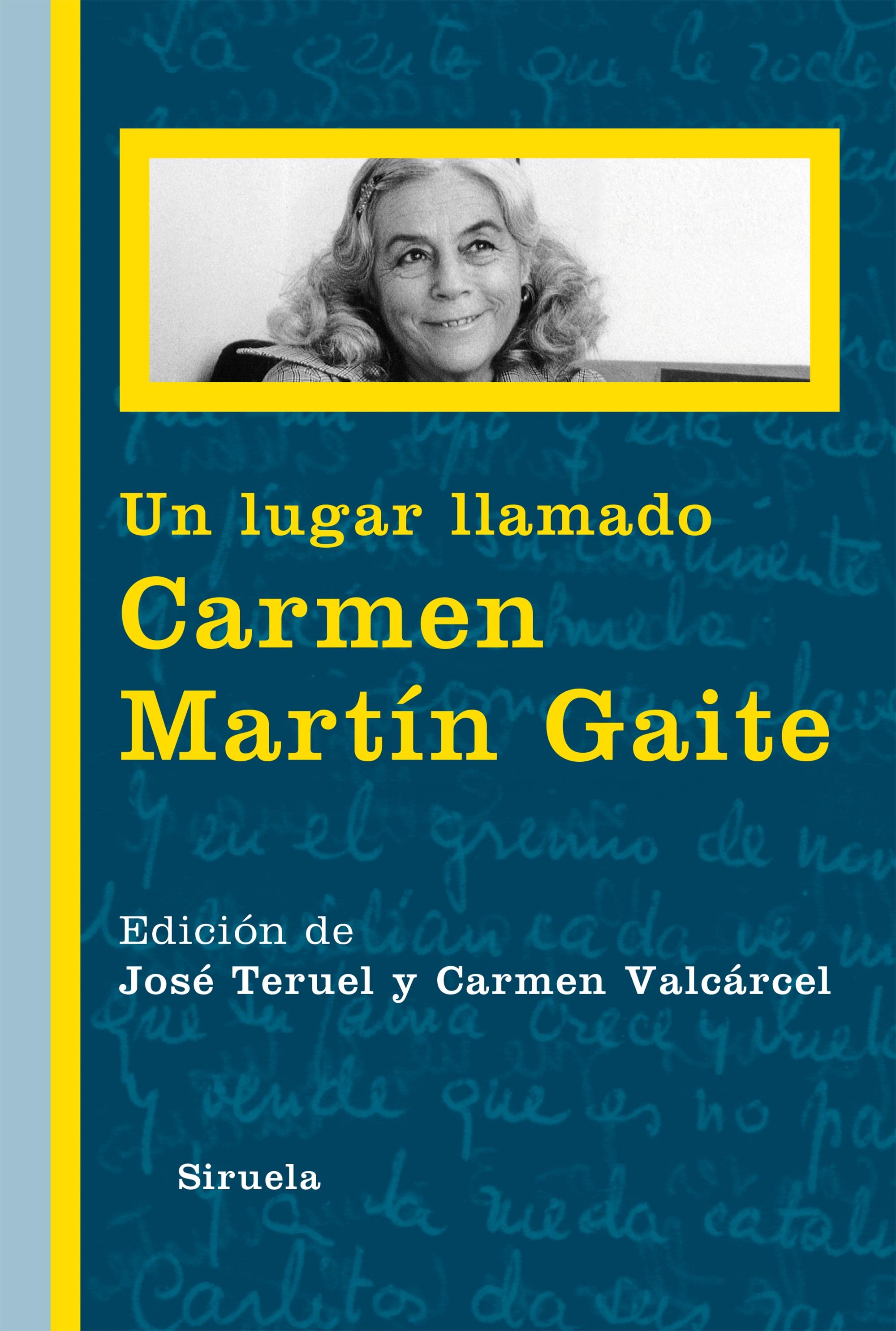 Un lugar llamado Carmen Martín Gaite "(Biblioteca Carmen Martín Gaite)".