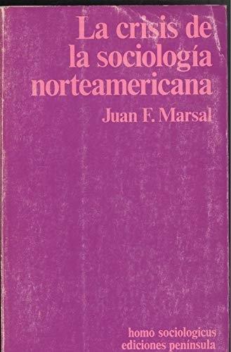 La crisis de la sociología norteamericana. 