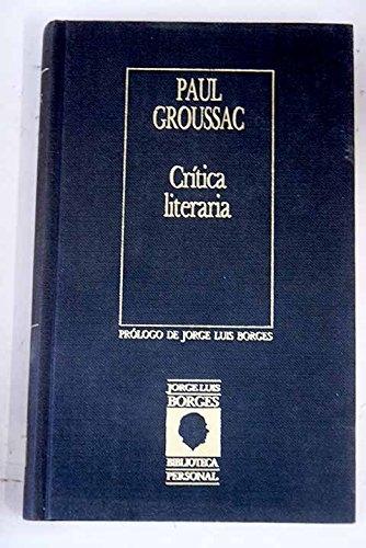 Crítica literaria