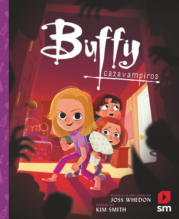 Buffy cazavampiros "(Basado en la serie creada por Joss Whedon)". 