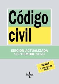 Código civil "(Edición actualizada septiembre 2020)".