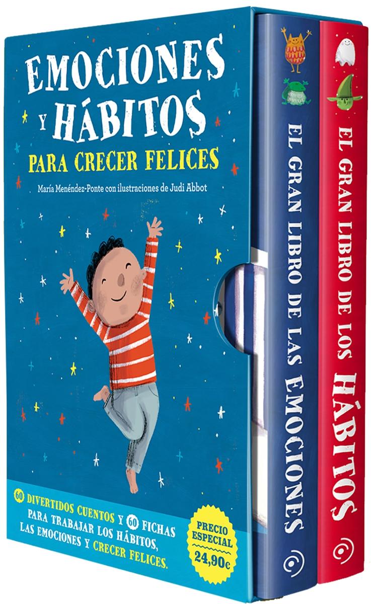 Emociones y hábitos para crecer felices (Estuche 2 Vols.) "El gran libro de los hábitos / El gran libro de las emociones".