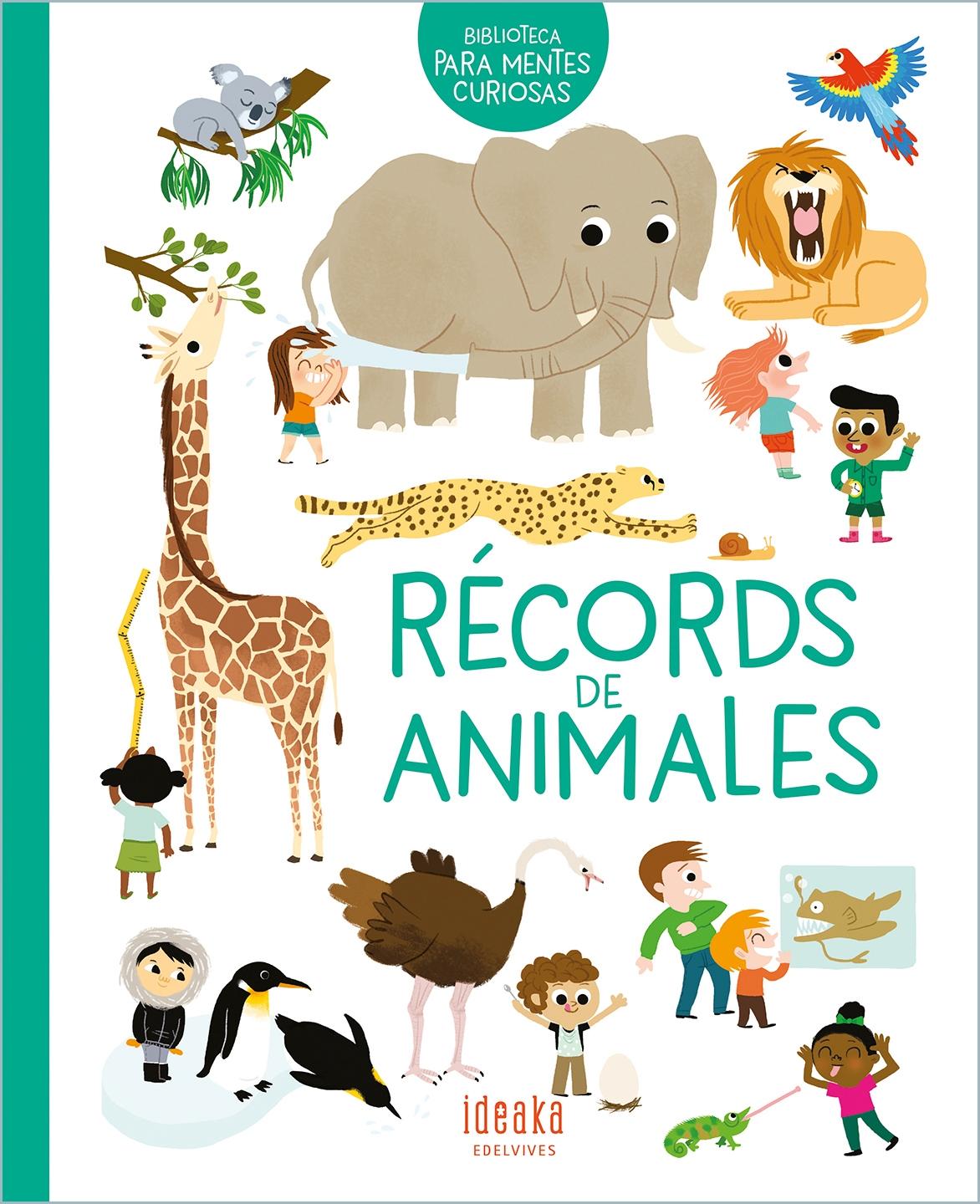 Récords de animales "(Biblioteca para mentes curiosas)". 