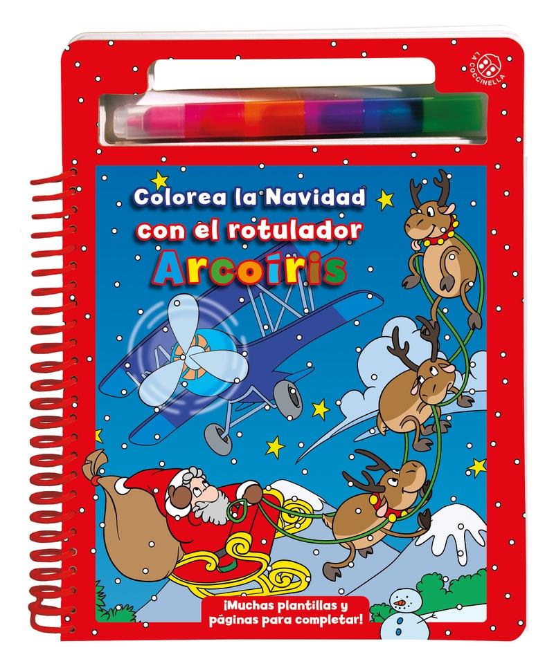 Colorea la Navidad. 