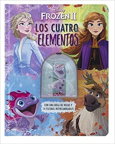 Frozen - II: Los cuatro elementos "(Con una bola de hojas y 14 escenas intercambiables)". 