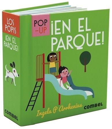 ¡En el parque! "(Pop-up)". 