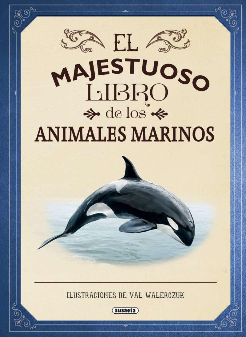 Animales marinos "(El majestuoso libro de los...)". 