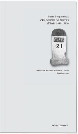 Cuaderno de notas (Diario, 1980-1985).