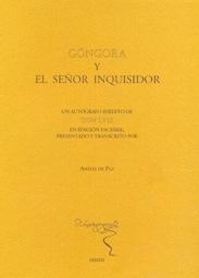 Góngora y el señor inquisidor "Un autógrafo inédito"
