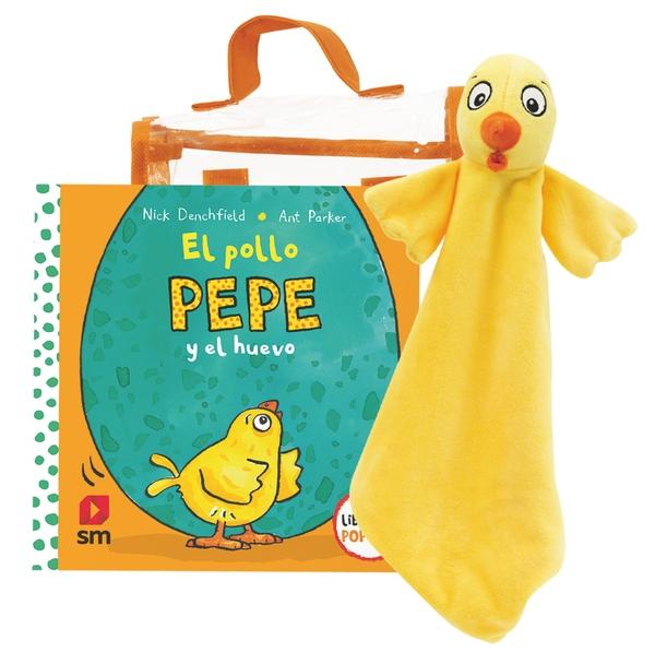 El pollo Pepe y el huevo (Pack con muñeco)