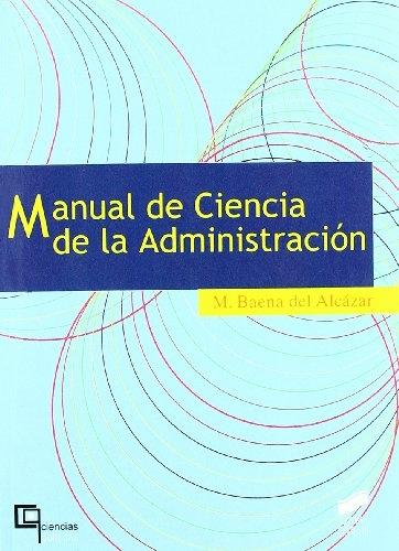 Manual de Ciencia de la Administración