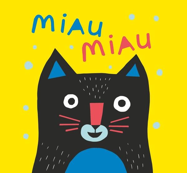 Miau, Miau "(Libro de tela)". 