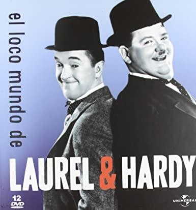 El loco mundo de Laurel & Hardy "(Incluye 12 DVDs)". 