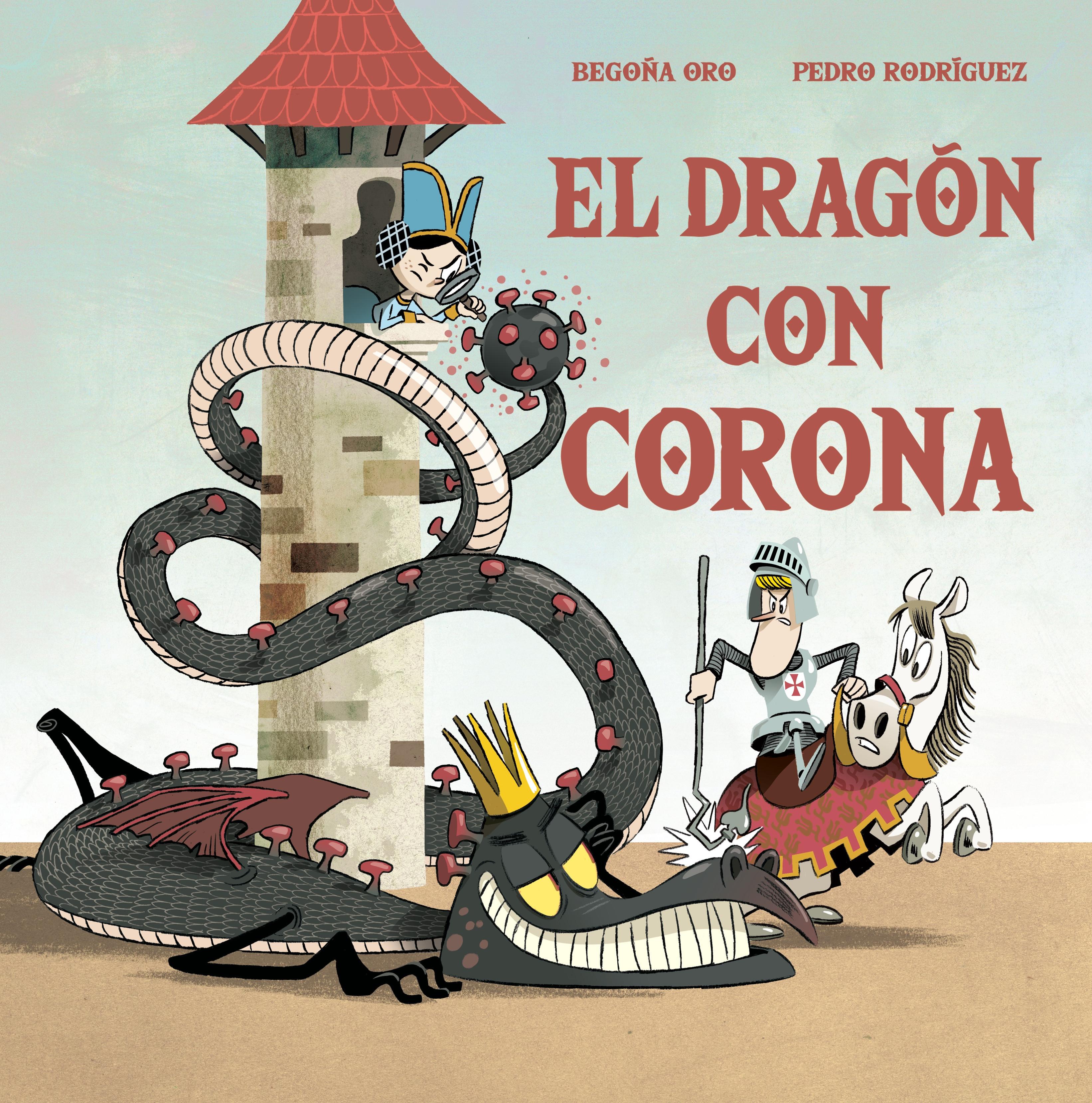 El dragón con corona. 