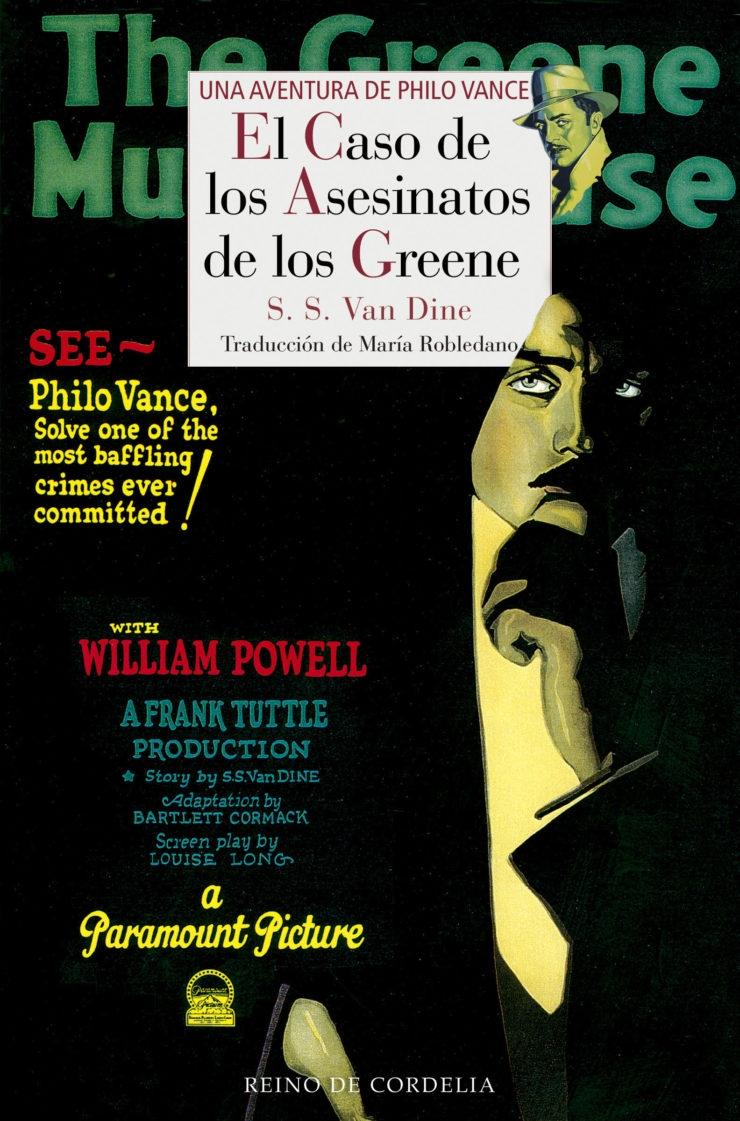 El caso de los asesinatos de los Greene "(Una aventura de Philo Vance - 3)". 
