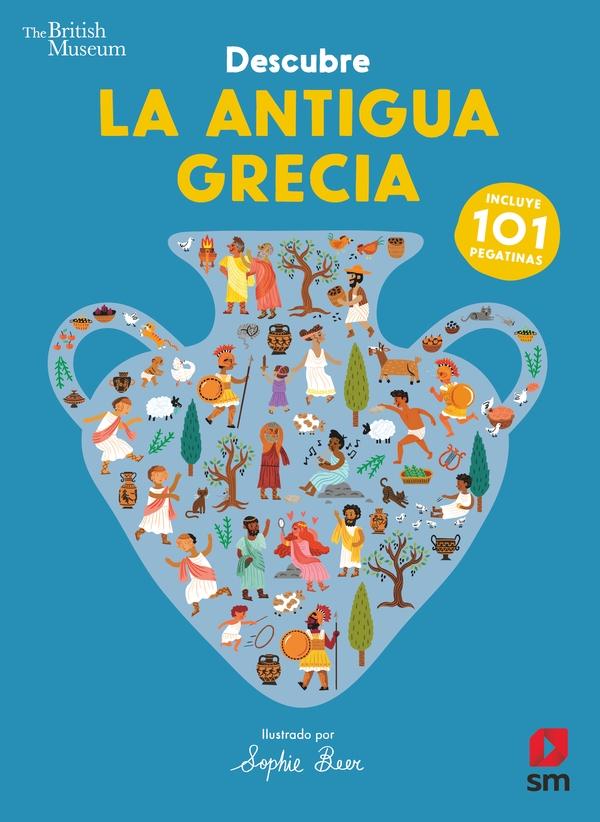 Descubre la Antigua Grecia "(Incluye 101 pegatinas)". 