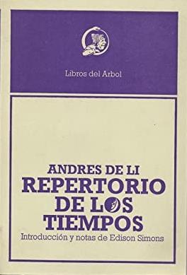 Repertorio de los tiempos