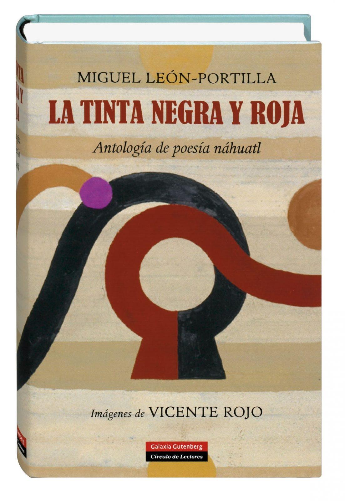 La tinta negra y roja "Antología de poesía náhuatl". 