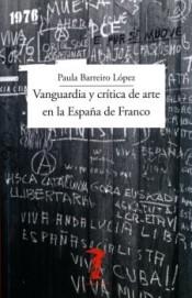 Vanguardia y crítica de arte en la España de Franco.