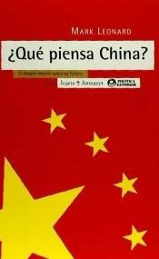 ¿Qué piensa China? "El debate interno sobre su futuro". 