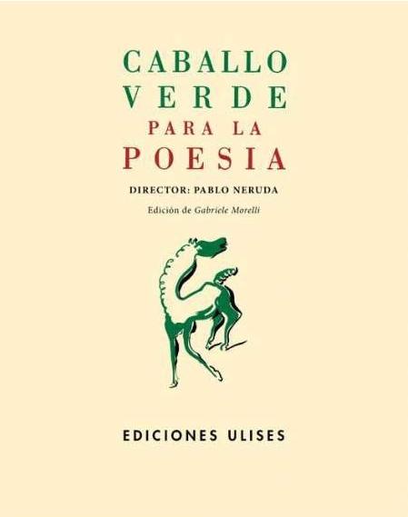 Caballo verde para la poesía "Números 1-4,  Madrid, 1935-1936". 