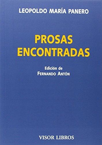 Prosas encontradas. 