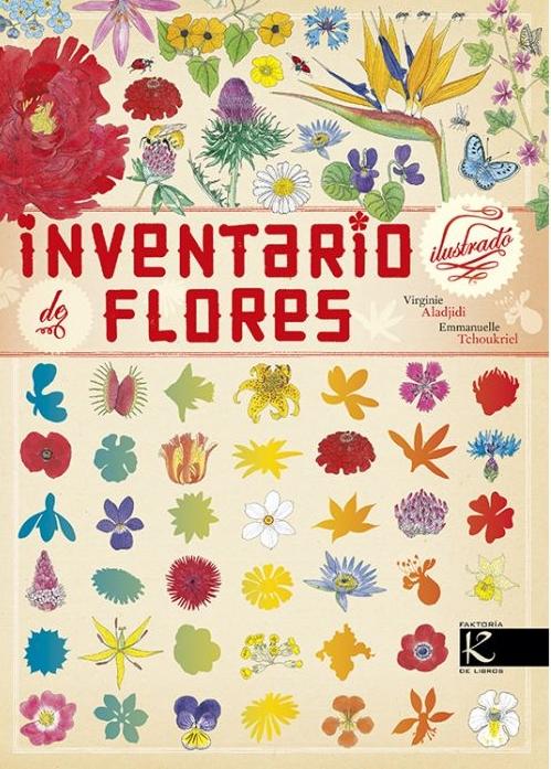 Inventario ilustrado de flores. 