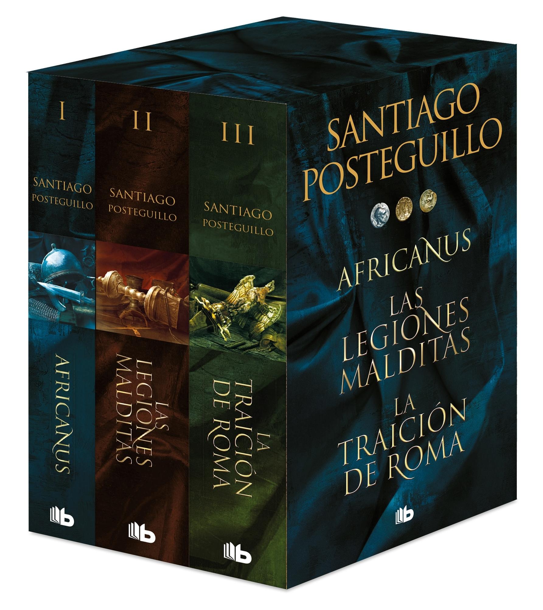 Trilogía Africanus (Estuche 3 Vols.) "Africanus / Las legiones malditas / La traición de Roma"