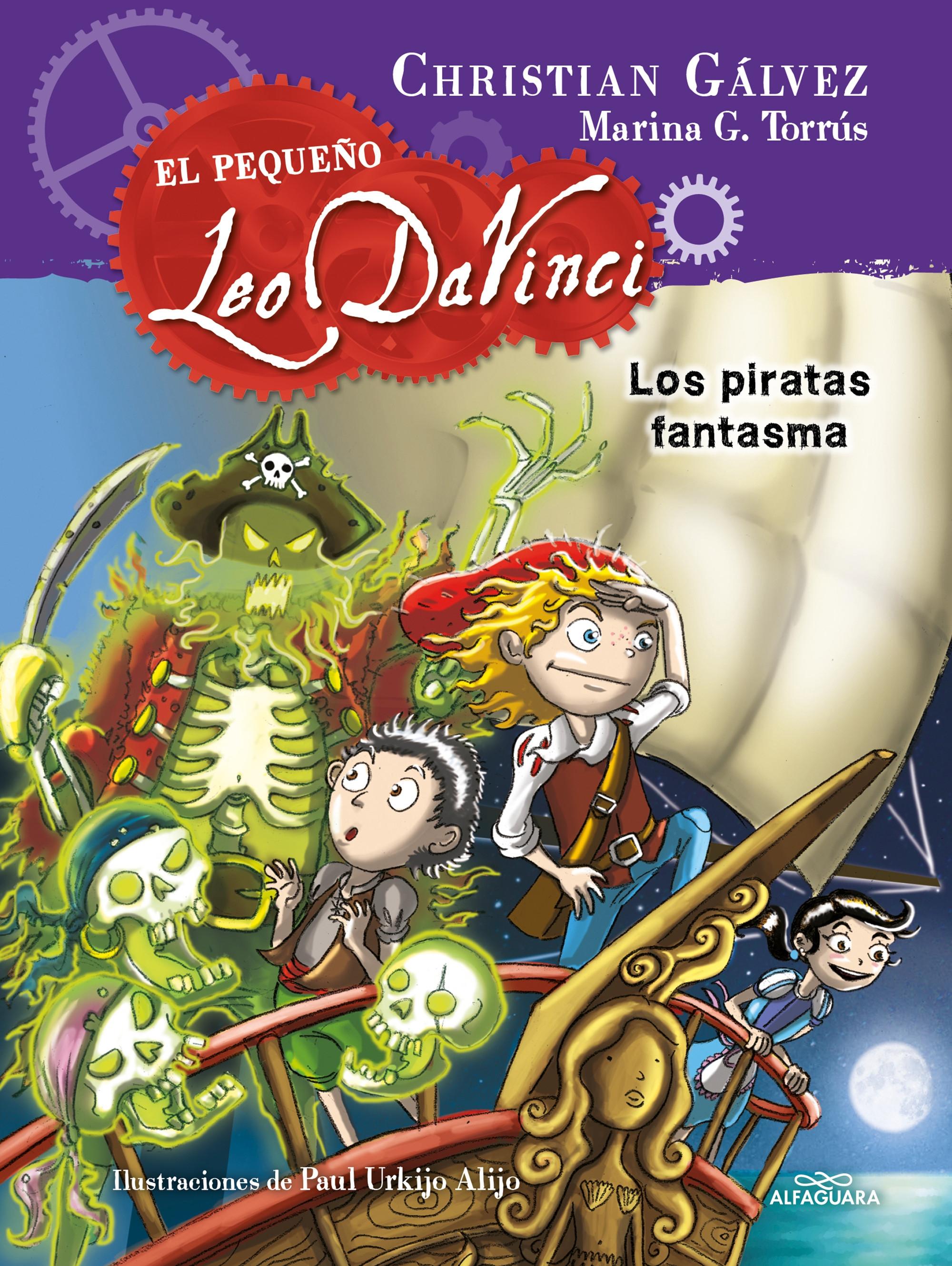 Los pirata fantasma "(El pequeño Leo Da Vinci - 3)". 